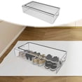 thumbnail image 1 of Meitianfacai Boîte de Rangement pour Chaussures en PVC Boîte à Chaussures Transparente Grande Capacité Épaissie Maison Fond de Lit Pliable Installation Étagère à Chaussures Boîte à Chaussures Pliable, 1 of 7
