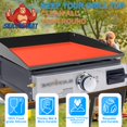 thumbnail image 3 of MesaSe 28” Griddle Grill  with Weather-Resistant, 3 of 6