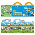 thumbnail image 5 of HOARBOEG Children's Toys Puzzle Toys Christmas Gifts Children's Stickers Activity Books Children's Guide Stickers Kids Learning Educational Toy Sticker, 5 of 5
