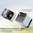 thumbnail image 3 of 65W Retractable Wall Charger with USB-C Cable and 2 USB Ports for Fast Charging Phones, Laptops, and Tablets, 3 of 9