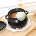 thumbnail image 2 of yingyy 2 in 1 Soup Spoon Long Handle Home Strainer Cooking Colander Kitchen Scoop Plastic Ladle Tableware Kitchen accessories beige 1pcs 1Set, 2 of 6
