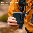 thumbnail image 4 of Belt Fan, Waist Clip Fan 4000mAh USB  White Light Light Portable  for Camping, 4 of 8