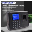 thumbnail image 2 of Biometric Fingerprint Attendance Machine Smart Fingerprint Time Attendance Machine Time Clocking Recorder Employee Worker Device ,Accurate Calculations, 2 of 8