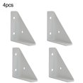 thumbnail image 2 of 4 Pcs Supports d'Angle d'Angle en Fer Lourd Protecteur Support d'Angle Droit, 2 of 9