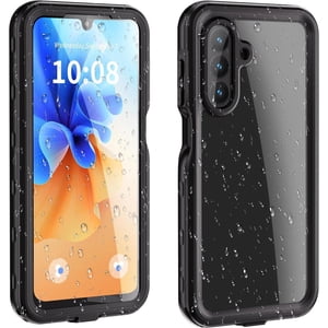 Pour Samsung Galaxy A26 5G Dossier téléphonique, IP68 Protège-poussière imperméable, protecteur d'écran intégré, protection antichoc pour Galaxy A26 5G 6.64 1 cm 2025