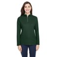 thumbnail image 1 of Core 365 Ladies' Fusion ChromaSoftâ„¢ Pique Quarter-Zip CE405W, 1 of 3
