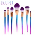 thumbnail image 3 of WIFKLSIIPG Foundation Cosmetic Eyebrow Eyeshadow Brush Makeup Brush Sets Tools 7PCS, 3 of 7