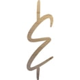 thumbnail image 1 of Unpainted Wood Letter & Craft, Paintable 6'' Tall Wood Alphabet Letter, DIY Nicholia Script Font, 1 of 3