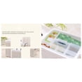 thumbnail image 3 of First Aid Kit Plastics Pouch Medicine Supplies Dust-proof Storage Pouch Plastics Portable Cases Convenient Simple Style Household Supply Medical Case, 3 of 8