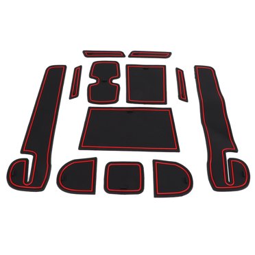 Tapis de Console Centrale, Doublures de Console avant Flexibles Antidérapantes en PVC pour Remplacement de Voiture pour Swift 2018-2020