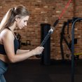 thumbnail image 5 of Uxcell Resistance Tube Bands, 70 lbs Stackable Single Resistance Band Exercise Band Stretch Band for Working Out Man Home, Grey, 5 of 5