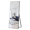 thumbnail image 1 of NeuType Full Length Mirror Floor Rectangle Black 51"x16", 1 of 9