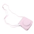 thumbnail image 1 of Mini Instant Camera Protective Bag PU Camera Case with Detachable Top Cover Adjustable Shoulder Strap for Mini 12, 1 of 7
