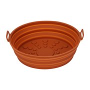 TIMIFIS Silicone Air Fryer Liner Reusable Air Fryer Silicone Basket Heat Resistant Easy Cleaning Air fryers Silicone Pot Round for Air fryer Oven Accessories