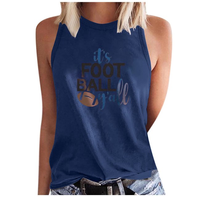 Birdeem Mode Femme Imprimé Col Rond Ample Sans Manches T-Shirt Chandail Tops
