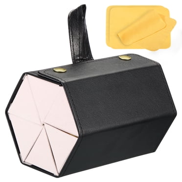 Unique Bargains Sunglasses Organizer with 6 Slots, Travel Black Glasses Cases, Multiple Pairs Eyeglasses Storage Sunglasses Holder