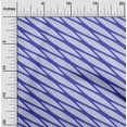 thumbnail image 2 of oneOone Velvet Dark Blue Fabric Abstract Stripe Craft Projects Decor Fabric Printed By The Yard 58 Inch Wide, 2 of 5