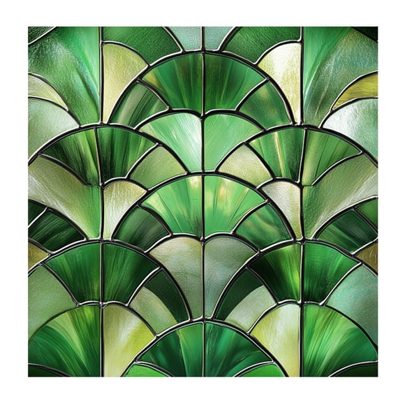 Hyasfey Pellicule Statique pour Vitrail Protection de la Vie Privée Blocage du Soleil Adhérence au Verre Imperméable PVC Maison Bureau Salle de Bain Pellicule de Revêtement de Fenêtre