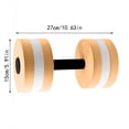 thumbnail image 2 of Aquatic Fitness Dumbbells for Swimming Exercise and Water Resistance Training, 2 of 3