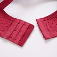 thumbnail image 3 of Bras for Elderly Women Back-Smoothing Bra Feature V-Neck Training Bra Style W-502 Pinks-a S, 3 of 7