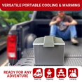 thumbnail image 4 of Koolatron 12V Electric Cooler/Warmer 9L (9.8 qt), Adjustable Strap, Gray, 4 of 7