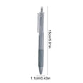 thumbnail image 3 of Fwttom Plastic Ballpoint Pen, 0.7ml C&y Color Push-Button Neutrals Pen High Value Quicks Drying Black Brush Pen for Problem Solving Pen Learning Stationery, 3 of 6