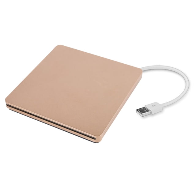 External DVD CD Drive, USB Type C Portable External Ultra Slim Superdrive Burner Optical Drive CD RW DVD RW Disc Duplicator Compatible with Mac MacBook Pro Air iMac and Laptop