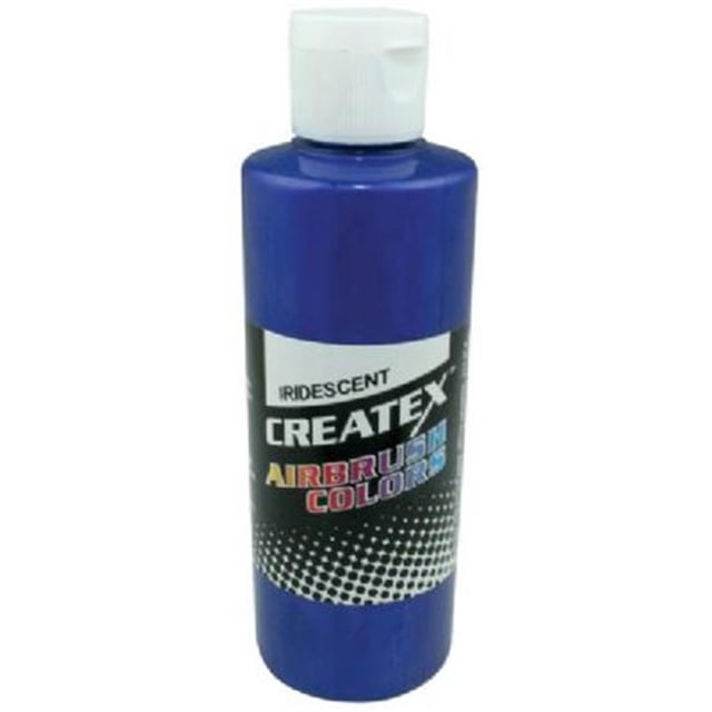 Createx 5505-02 Airbrush Paint 2oz Iridescent Electric Blue