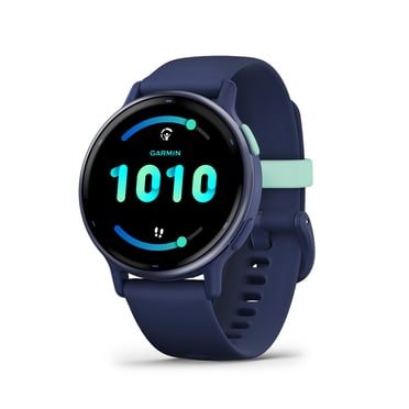 Montre intelligente GPS et tracker d'activité Garmin vívoactive® 5 - Bleu marine