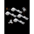 thumbnail image 2 of INSPIRE CHIC Women's Solid ColorClear Invisible Adjustable Bra Shoulder Straps Clear-2, 2 of 4
