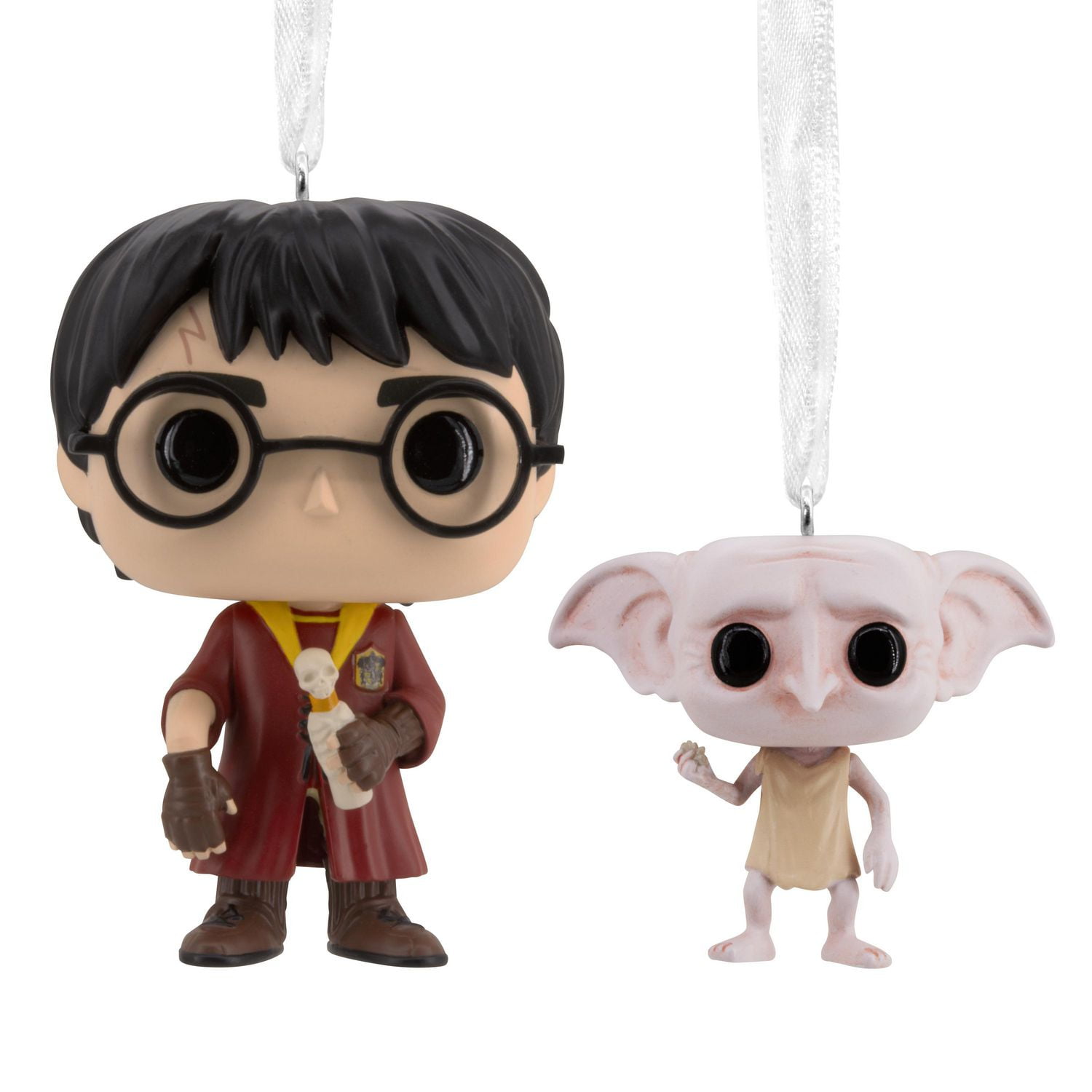 Décorations Hallmark de Noël (Harry Potter et Dobby, Funko POP!), ensemble de 2 décorations