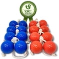 thumbnail image 2 of ziyahi 6x Durable Equestrian Frame Ball Game Set For Outdoor Fun Gift These Ladder Ball Accessories Are, 2 of 6