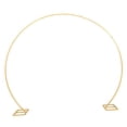 thumbnail image 3 of veasfak Round Wedding Arch Metal Frame Hoop Ornament 6.89ft High Circle Balloon Arch for, 3 of 9