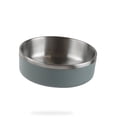 thumbnail image 1 of One Paw, Small Double Stainless Steel Dog Bowl, 1.3L (44 oz), 1 of 5