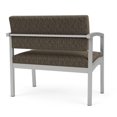 thumbnail image 5 of Lenox Chaise Bariatrique en Acier pour Réception et Salle d'Attente / Acier Argenté / Brun, 5 of 5