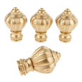 thumbnail image 1 of DOLITY 4 Pcs Embout de Tringle à Rideaux Décoratif pour Fenêtre Tête Finale 28mm Doré, 1 of 9