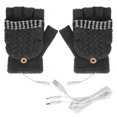 thumbnail image 3 of Rechargeable Heated Gloves, Wool Heating Gloves  For Women For Men, 3 of 8