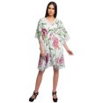 thumbnail image 3 of Moomaya Robe Courte de Caftan de Plage, Robe de Couverture Imprimée, Kaftan pour Femmes, Tenue de Plage, Couverture, 3 of 4