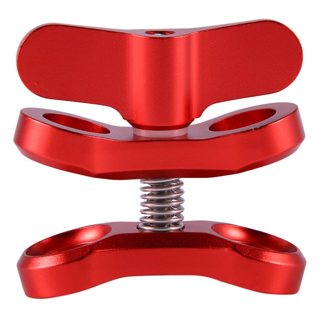 Camera Accessory Diving Lights Ball Butterfly Clip Arm Clamp Mount Aluminum For Hero 3+/4/5 Gitup SJ6000 Camera Red