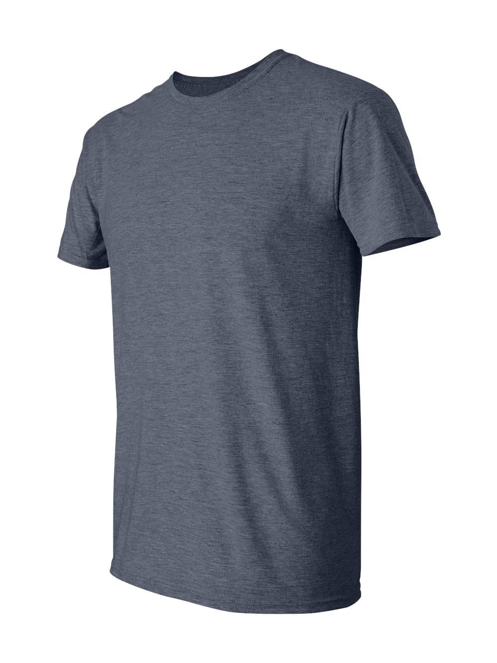 Gildan - Softstyle T-Shirt - 64000 - Heather Navy - Size: 2XL