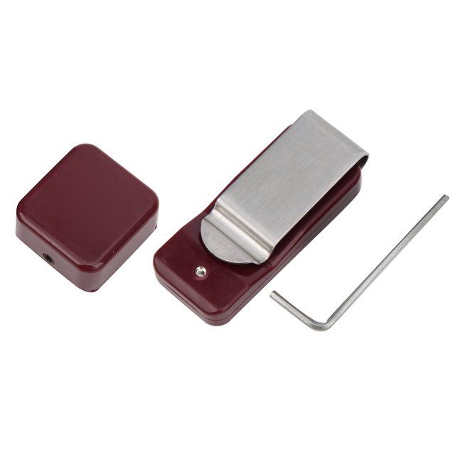 Snooker Chalk Holder, Durable Snooker Chalk Cover, Coffee Color For Snooker Billiards