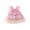 Pinky, variant on Halloween Dress for Girls in Clearance Toddler Kids Kids Girls Cute Summer Mesh Multicolour Print Flying Sleeve Dress Skirt Classic Tutu Skirts for Girls Fancy Dress for Girls Pinky New