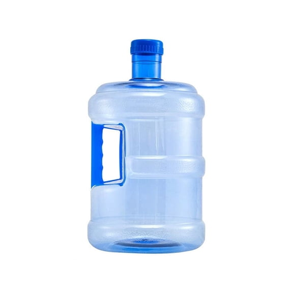 Lttoisl 3 Gallon Portable Water Jug, Thickened PET Home Water Container for Outdoor Camping & Hiking, Space-Saving Water Bottle for Travel & BBQ, 5 Liter Capacity