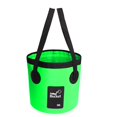 thumbnail image 1 of Water Bucket Folding PVC Carrier Wash Basin Traveling Camping Fishing Boating Reusable Organizer Container, 1 of 7