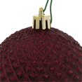 thumbnail image 2 of Vickerman N188419D Boule Pailletée Durian Vin de 2,75 Po, 12 par Sac, 2 of 3