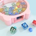thumbnail image 4 of Contenants de Rangement Solution de Rangement pour Jouets pour Enfants Support de Fée des Dents Matériau ABS Souvenir Commémoratif avec Mini Dents Colorées à l'Intérieur pour Chambre, 4 of 5