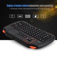 thumbnail image 3 of p>Clavier USB, 83 Touches 2.4Ghz Rechargeable Mini Clavier, Boîte Durable pour Pc/p>, 3 of 7