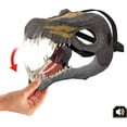 thumbnail image 4 of Jurassic World Bundle - Rebirth T-Rex Rage N Roar Mask With Led Light Up Eyes & Spinosaurus Dinosaur Mask, 4 of 13