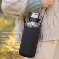 thumbnail image 4 of High Borosilicate Glass Water Bottle Wide Mouth BPA Free Food Grade Heat-Resistant Leakproof Drinking Kettle Water Container with Lid, 4 of 8