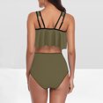 thumbnail image 3 of Birdeem Ensemble de Maillot de Bain Bikini à Volants pour Femmes, 3 of 9